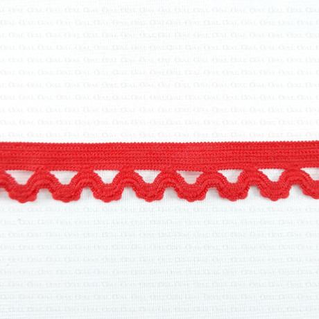 Rubber lace 15mm/1 or 25m red 320