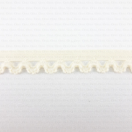 Elastic lace 15mm ecru 1 or 25m 319