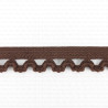 Gum lace 15mm Brown 1 or 25m 317