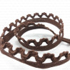 Gum lace 15mm Brown 1 or 25m 317