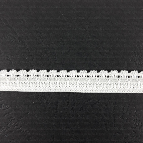 Elastic lace 8mm Cream 1m 316