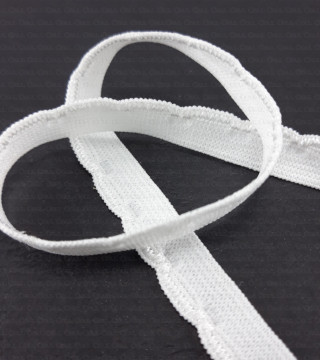 Elastic lace 1 or 50 m / 9 mm White 1 m 312
