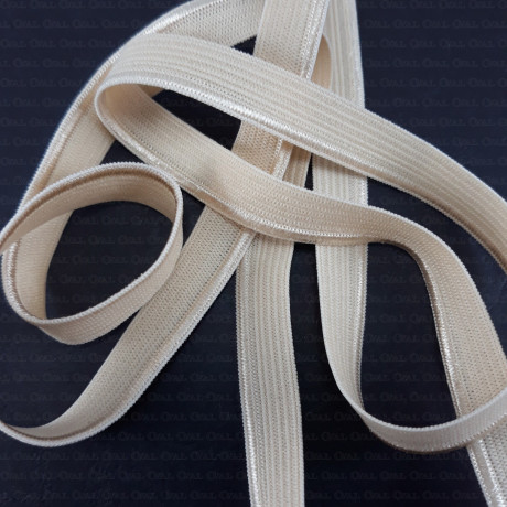 Elastic lace 10mm Beige 1m. 302