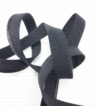 Elastic lace 10mm Black 1m 300