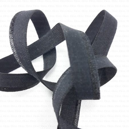 Elastic lace 10mm Black 1m 300