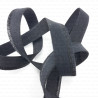 Elastic lace 10mm Black 1m 300