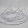Round Elastic White and Black 2mm /100m no.528