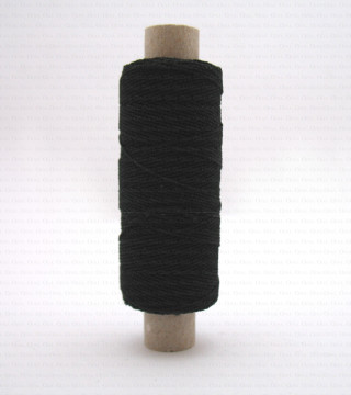 Nić Gumowa Czarna 30m nr.529