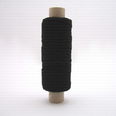 Black elastic 30m no. 529
