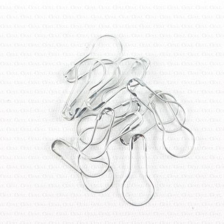 Round safety pins, pack of 1000 pcs 2549