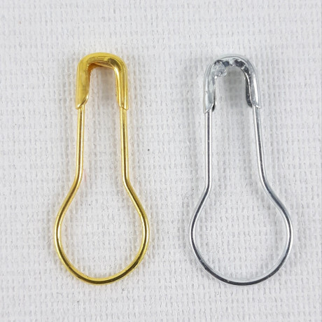 Round safety pins, pack of 1000 pcs 2549