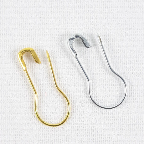 Round safety pins, pack of 1000 pcs 2549