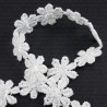 Guipure lace white, black 13mm 1 or 9m no. 2161