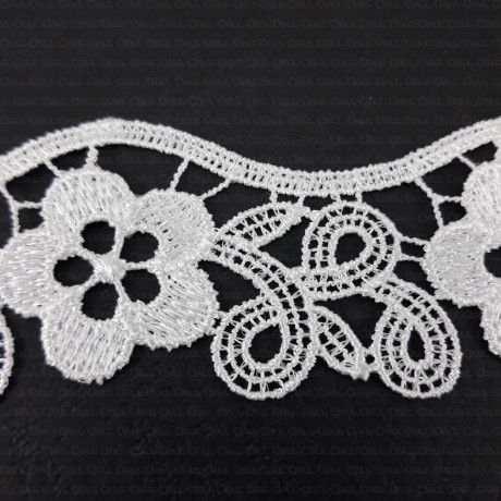 Koronka gipiurowa 30mm, 1900